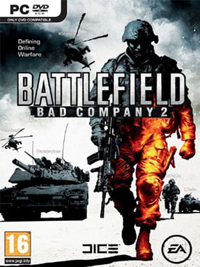 Battlefield: Bad Company 2 Cover Art