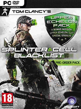 Tom Clancys Splinter Cell Blacklist Cover Art