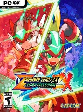 Mega Man Zero/ZX Legacy Collection Cover Art