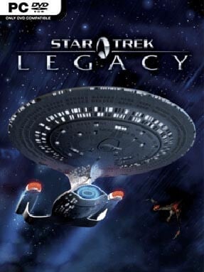 Star Trek: Legacy Cover Art