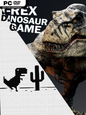 T-Rex Dinosaur Game Cover Art