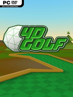 4D Golf Cover Art