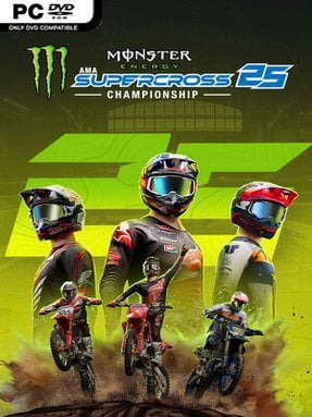 Monster Energy Supercross 25 – The Official Video Game Cover Art