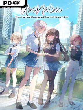 UsoNatsu ~The Summer Romance Bloomed From A Lie~ Cover Art