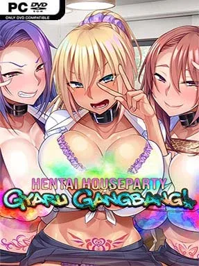 Hentai Houseparty: Gyaru Gangbang Cover Art