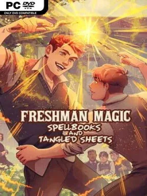 Freshman Magic: Spellbooks and Tangled Sheets Cover Art