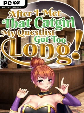 After I met that catgirl, my questlist got too long! Cover Art