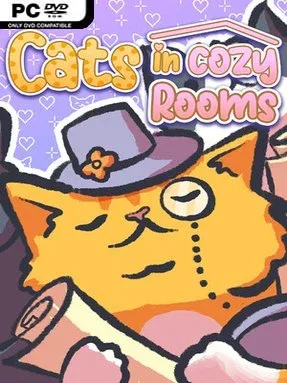 Cats In Cozy Rooms Cover Art