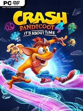 Crash Bandicoot 4: It’s About Time Cover Art