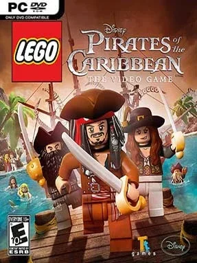 LEGO Pirates Of The Caribbean: The Video Game Cover Art