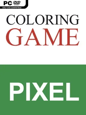 Coloring Game: Pixel Cover Art