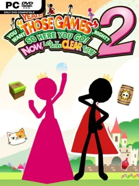 YEAH! YOU WANT “THOSE GAMES,” RIGHT? SO HERE YOU GO! NOW, LET’S SEE YOU CLEAR THEM! 2 Cover Art