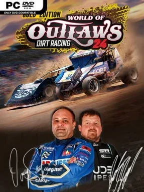 World of Outlaws: Dirt Racing 24 Gold Edition Cover Art