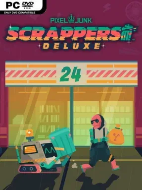 Pixeljunk Scrappers Deluxe Cover Art