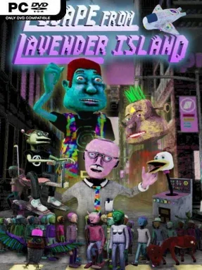 Escape From Lavender Island Cover Art