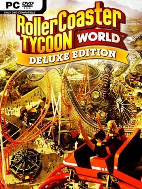 RollerCoaster Tycoon World Deluxe Edition Cover Art