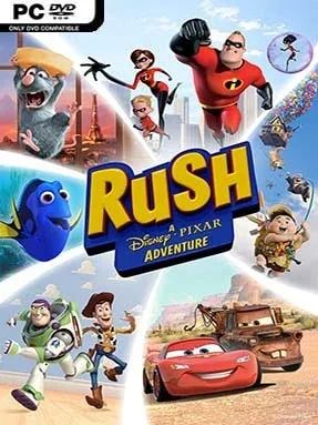 RUSH: A Disney PIXAR Adventure Cover Art