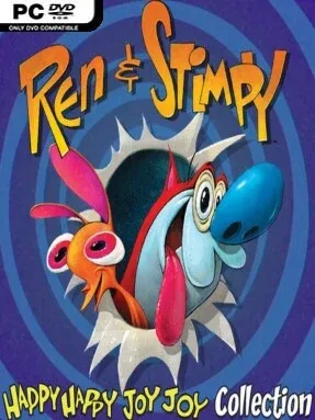Ren & Stimpy Happy, Happy, Joy, Joy, Collection Cover Art