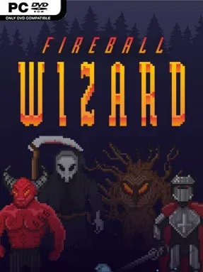 Fireball Wizard Cover Art