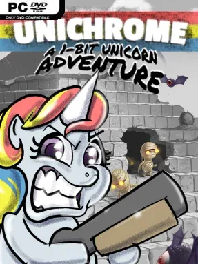 Unichrome: A 1-Bit Unicorn Adventure