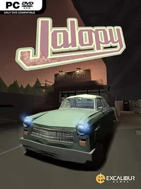 Jalopy – The Road Trip Driving Indie Car Game Cover Art