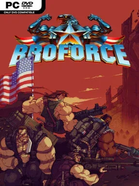 Broforce Cover Art