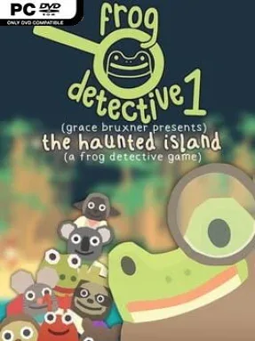Frog Detective 1: The Haunted Island Cover Art