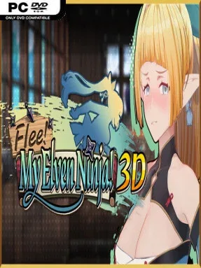 Flee, My Elven Ninja! 3D (Uncensored) Cover Art