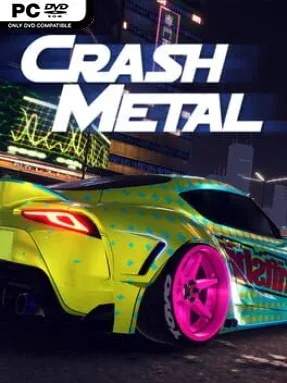 CrashMetal – Cyberpunk Cover Art