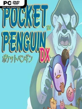 Pocket Penguin DX ( ポケットペンギン): A Retro Style Adventure Cover Art
