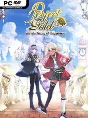 Perfect Gold – Yuri Visual Novel Cover Art