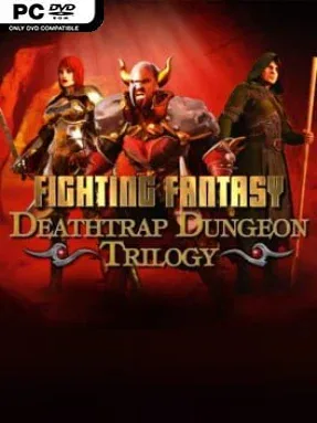 Deathtrap Dungeon Trilogy Cover Art