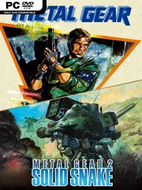 METAL GEAR & METAL GEAR 2: Solid Snake Cover Art