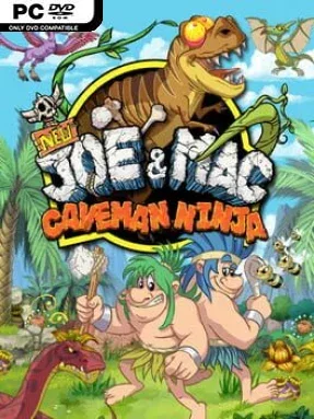 New Joe & Mac – Caveman Ninja Cover Art
