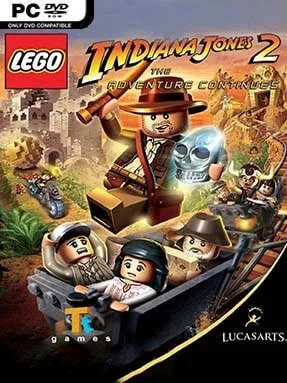 LEGO Indiana Jones 2: The Adventure Continues Cover Art