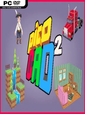 picoCAD 2 Cover Art