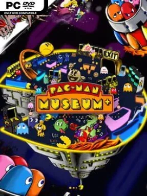 PAC-MAN MUSEUM+ Cover Art