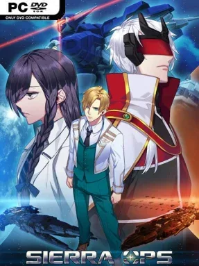 Sierra Ops – Space Strategy Visual Novel Cover Art