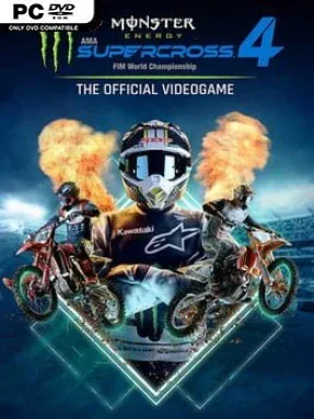 Monster Energy Supercross – The Official Videogame 4 Cover Art