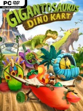 Gigantosaurus: Dino Kart Cover Art