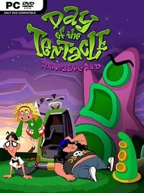 Day Of The Tentacle Remastered Cover Art