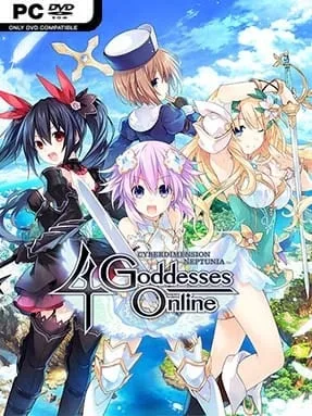 Cyberdimension Neptunia: 4 Goddesses Online Cover Art