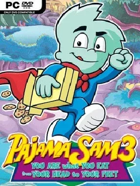 Pajama Sam 3: You Are What You Eat From Your Head To Your Feet (GOG) Cover Art