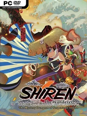 Shiren the Wanderer: The Mystery Dungeon of Serpentcoil Island Cover Art