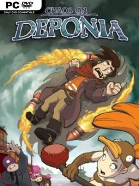 Chaos on Deponia Cover Art