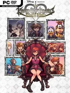 KINGDOM HEARTS Melody of Memory Cover Art
