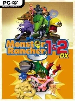 Monster Rancher 1 & 2 DX Cover Art