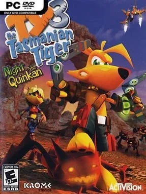 TY the Tasmanian Tiger 3 Cover Art