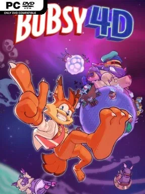 Bubsy 4D Cover Art