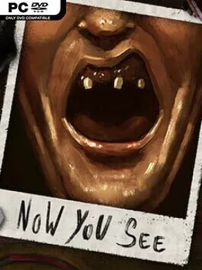 Now You See – A Hand Painted Horror Adventure Cover Art